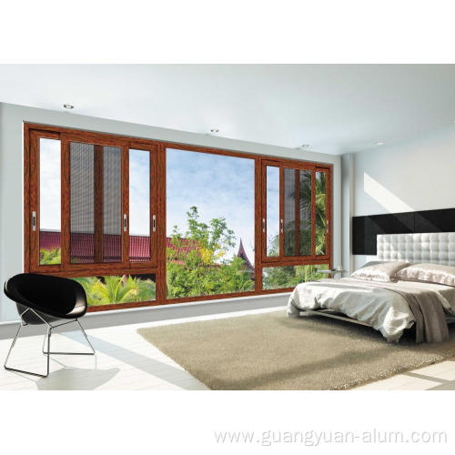 90 Series aluminum Sliding Window